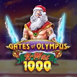 Gates of Olympus Xmas 1000 slot logo by Pragmatic Play at Legiano Casino