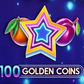 100 Golden Coins online game logo by Amusnet Interactive on legiano-gr.com