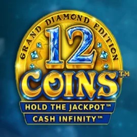 12 Coins Grand Diamond Edition slot visual from Wazdan available on legiano-gr.com