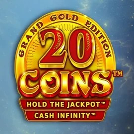 20 Coins Grand Gold Edition casino game by Wazdan – featured logo at Legiano Casino