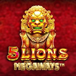 5 Lions Megaways logo – Slots by Pragmatic Play at Legiano Casino