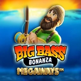 Slots logo of Big Bass Bonanza Megaways from Pragmatic Play at Legiano Casino