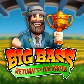 Big Bass Return to the Races by Pragmatic Play, showcased at legiano-gr.com – game logo