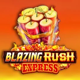 Blazing Rush Express logo by AreaVegas at Legiano Casino