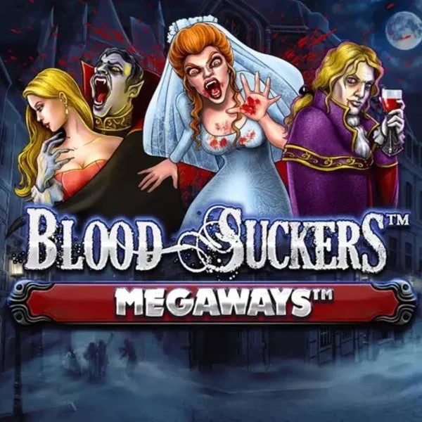 Blood Suckers Megaways game by Red Tiger Gaming – logo hosted on Legiano Casino