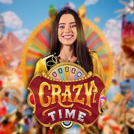 Crazy Time game by Evolution – logo hosted on Legiano Casino