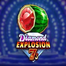 Diamond Explosion 7s online game logo by RubyPlay on legiano-gr.com