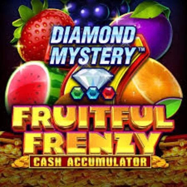 Official Slots logo: Diamond Mystery Fruitful Frenzy Cash Accumulator by Greentube at Legiano Casino