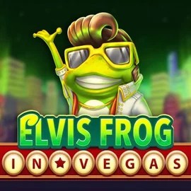 Elvis Frog In Vegas online game logo by BGAMING on legiano-gr.com