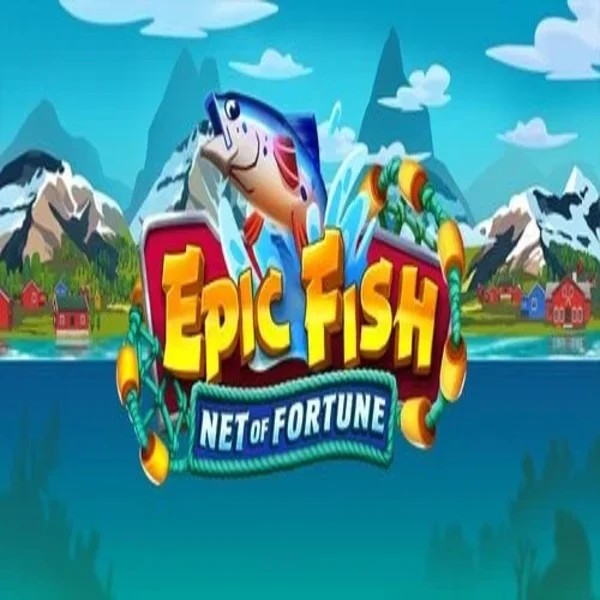 Slots logo of Epic Fish Net of Fortune from Quickspin at Legiano Casino