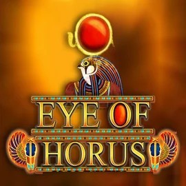 Eye of Horus logo – Slots by RTG (Reel Time Gaming) at Legiano Casino