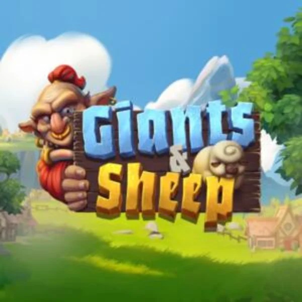Official Slots logo: Giants and Sheep by Relax Gaming at Legiano Casino