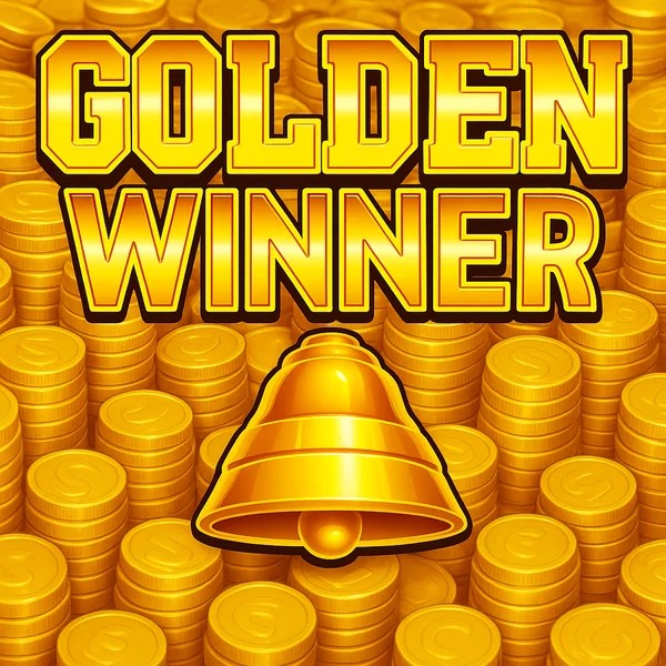Golden Winner slot logo by Inspired Gaming at Legiano Casino