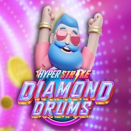 Hyper Strike Diamond Drums slot icon by Gameburger Studios, available at Legiano Casino