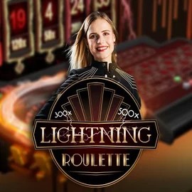 Lightning Roulette slot icon by Evolution, available at Legiano Casino