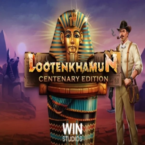 Slots logo of Loot'en Khamun the Dead Sea Scrolls from Win Studios at Legiano Casino