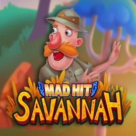 Mad Hit Savannah slot visual from RubyPlay available on legiano-gr.com