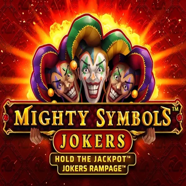 Mighty Symbols Joker slot logo by Wazdan at Legiano Casino