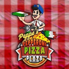 Peppe’s Pepperoni Pizza Plaza logo by Pragmatic Play at Legiano Casino