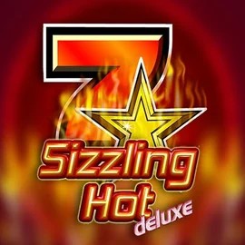 Sizzling Hot Deluxe game by Novomatic – logo hosted on Legiano Casino