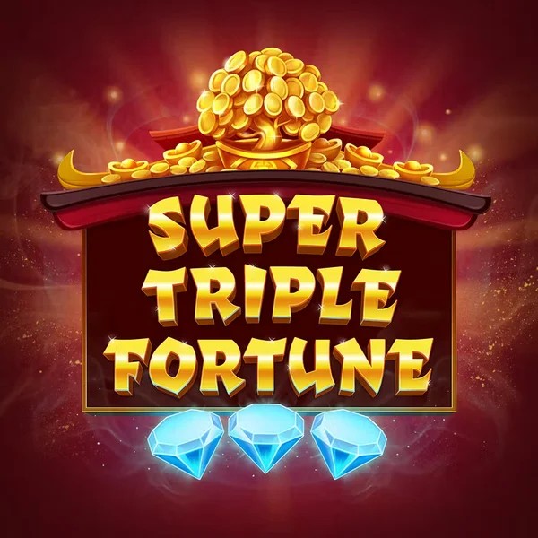 Super Triple Fortune slot logo by Greentube at Legiano Casino